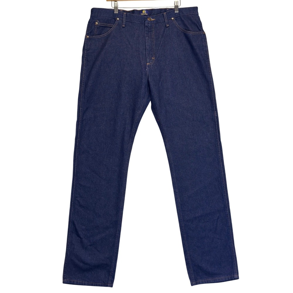 Wrangler Cowboy Cut Premium Performance Jeans Mens 38x36 Indigo Blue Reg Fit NWT